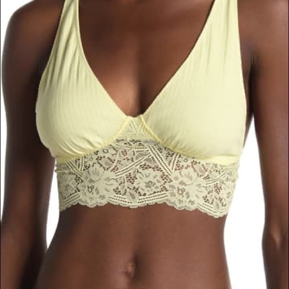 Free People Other - Free People Teegan Lace Trim Bralette
